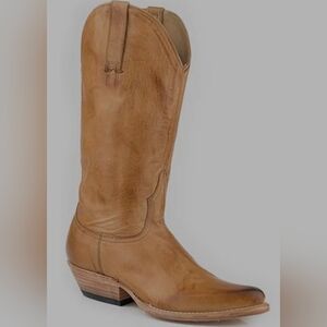 Stetson Emory Tan Leather Women's Boots